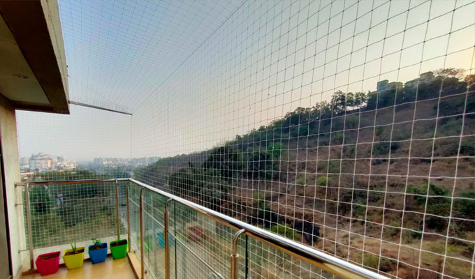 Balcony Safety Net In  yousufguda